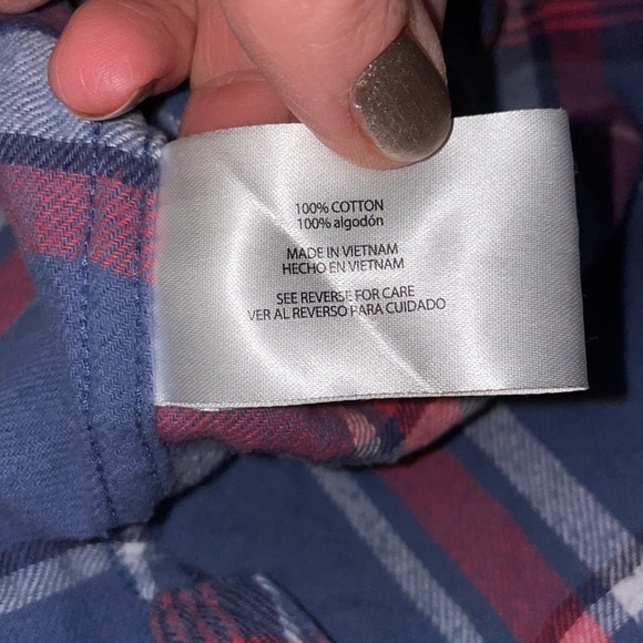 Woolrich plaid button-up - Picture 7 of 10